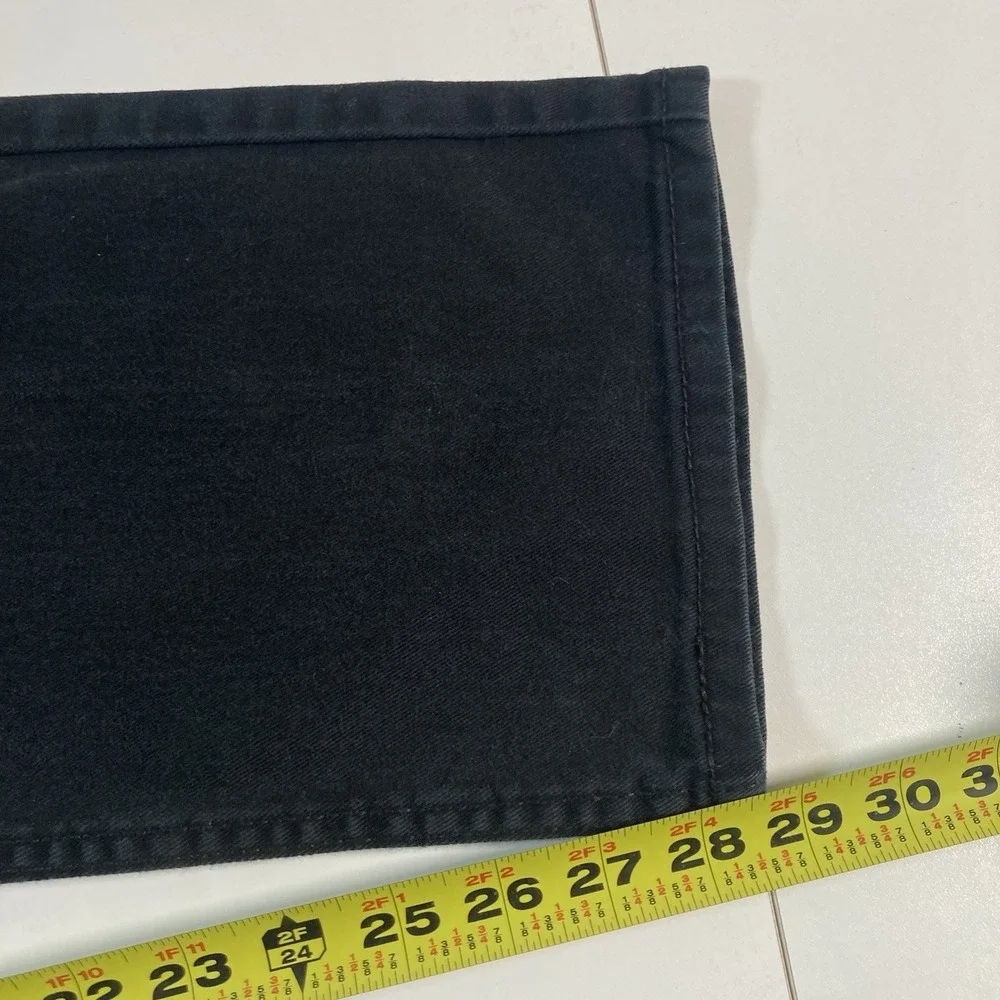 Levi's 513 Jeans 38x29 Black Stretch Denim Classic Cowboy‎ USA Ranch (Tag 38x30)
